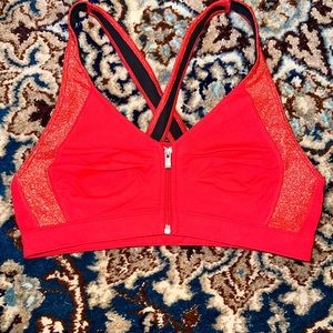 Victoria Secret sports bra zip up